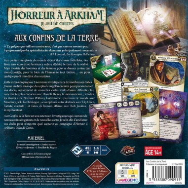 Horreur à Arkham: Le Jeu de Cartes - Aux Confins de la Terre - Jeux de cartes - Fantasy Flight Games
