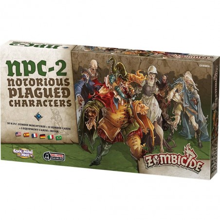 Zombicide Black Plague : N.P.C. #2 - Extension - Jeux de société - Cmon