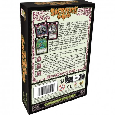 Sacrifice 666 - Jeux de société - Don't Panic Games