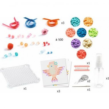 Perles Aqua Artistic Djeco - Thème champêtre