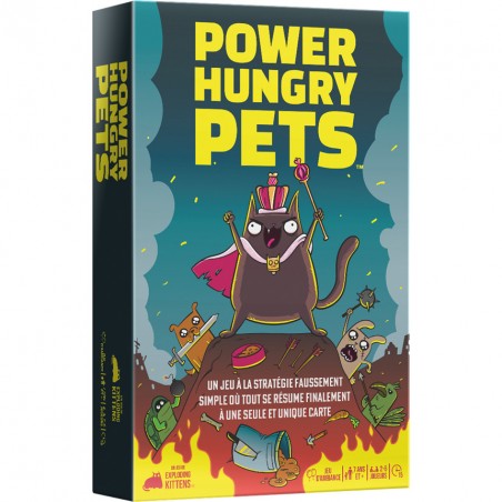 Power Hungry Pets - Jeux de société - Exploding Kittens
