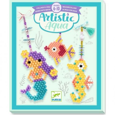 Perles Aqua Artistic Djeco - Thème marin