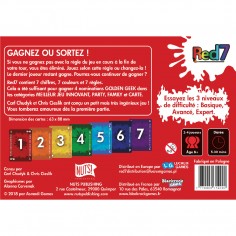 Red7 - Jeu de société - Nuts Publishing 2