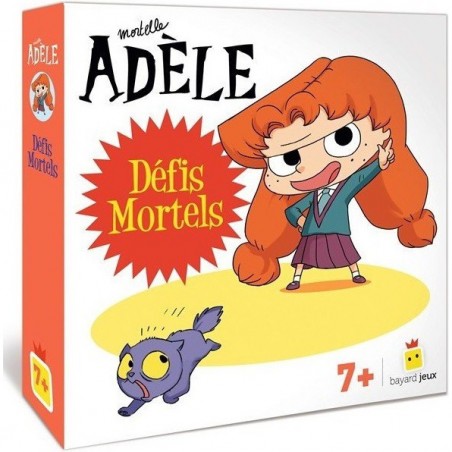 Mortelle Adèle - Défis Mortels - Jeux de société Enfants - Bayard Jeux