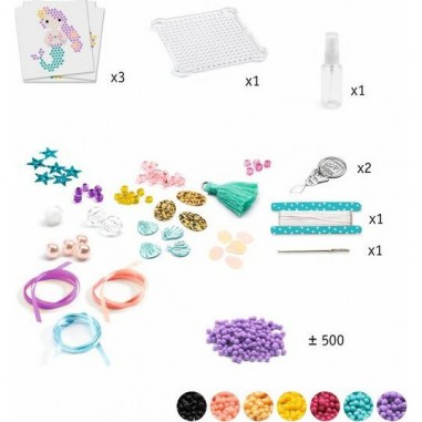 Perles Aqua Artistic Djeco - Thème marin