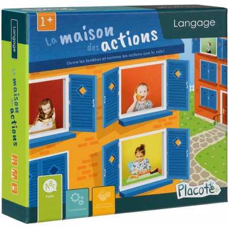 La maison des actions - Un jeu - Placote