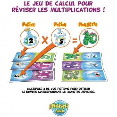 Multiplipotion - Jeu de société - On The Go Editions