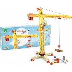 Camion-grue en Bois / Jouet en bois pour tout-petits à partir de 2 ans –  Max et Doudou