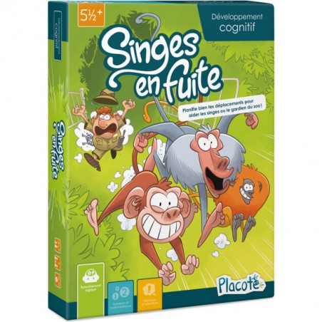Singes en Fuite - Un jeu - Placote
