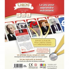 Chroni : L'Histoire en 3ème - Collège - Jeux de société - On The Go Editions 2