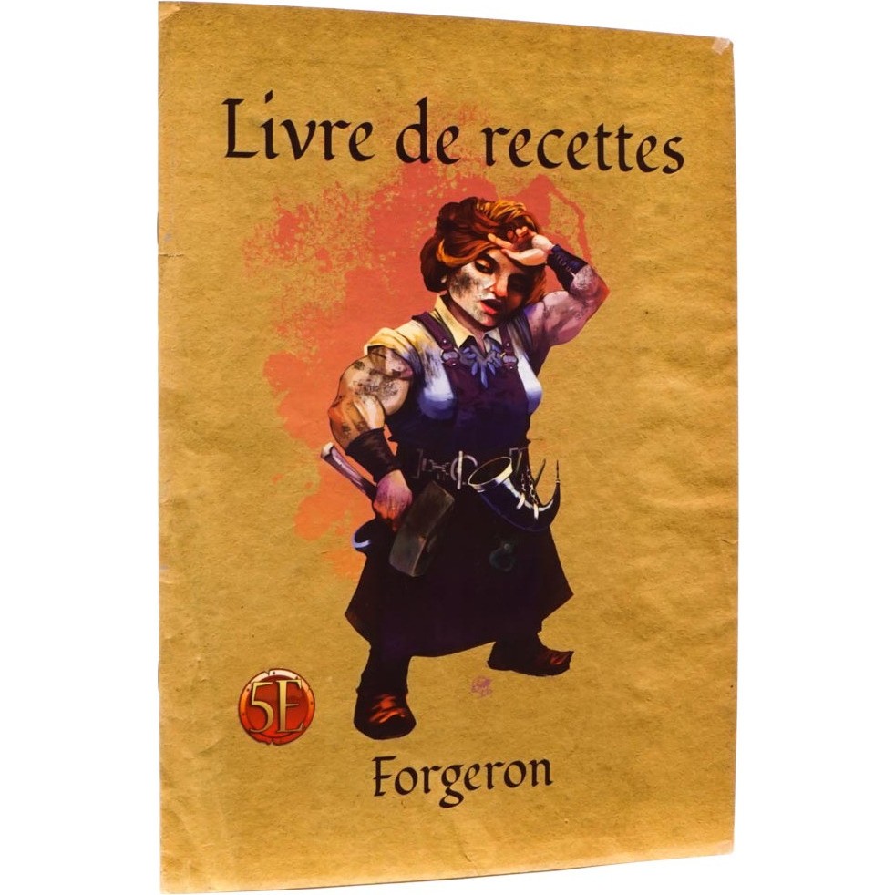 Kobold Erudit Livret artisanat forgeron 24 pages Un jeu 