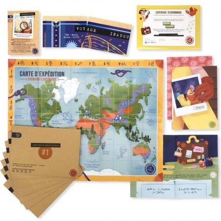 L'Enquête de 7 Jours - Le Voyage autour du Monde - Jeux de société - En Cavale