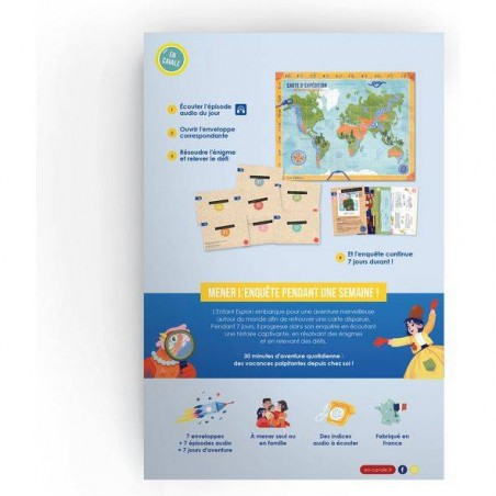 L'Enquête de 7 Jours - Le Voyage autour du Monde - Jeux de société - En Cavale