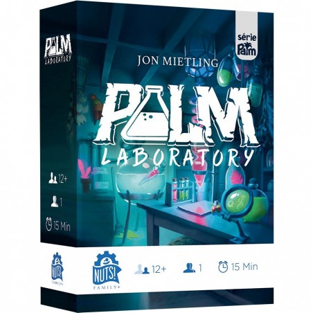 Palm Laboratory - Jeu de société - Jeu en solo - Nuts Publishing