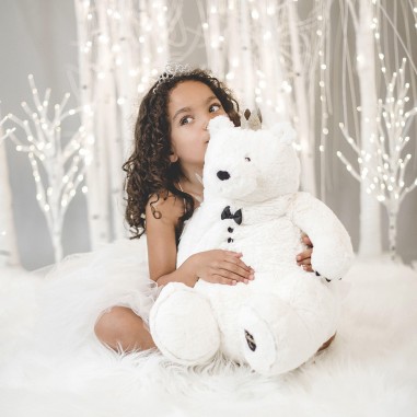 Peluche Ours prince des câlins - 60 cm - Kaloo