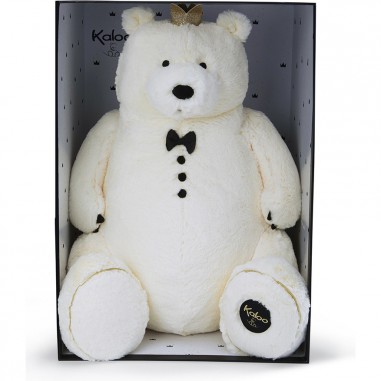 Peluche Ours prince des câlins - 60 cm - Kaloo