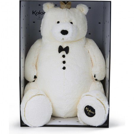 Peluche Ours prince des câlins - 60 cm - Kaloo