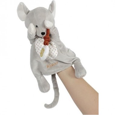 Peluche marionnette Lili la souris - Cadeau de naissance - Kaloo