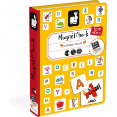 Magnéti'book alphabet catalan, 142 magnets : Jeux éducatifs magnétiques - Janod 2