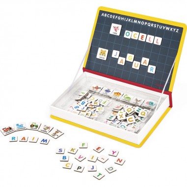 Magnéti'book alphabet catalan, 142 magnets : Jeux éducatifs magnétiques - Janod