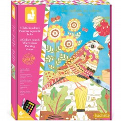 Peinture enfant : Aquarelle jardin - Loisir créatif peinture - Janod 2