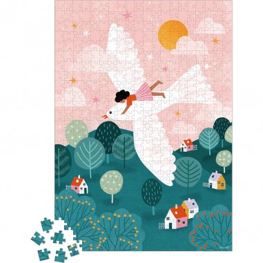 Puzzle 500 pièces pour adulte et enfant 8 ans, colombe - Janod