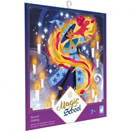 Tableaux dorure Magic School - Janod