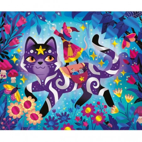 Tableaux dorure Magic School - Janod