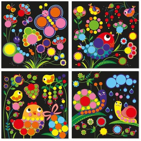 Gommettes rondes 3 ans - My Arts & Crafts - Janod