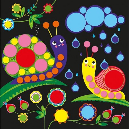 Gommettes rondes 3 ans - My Arts & Crafts - Janod