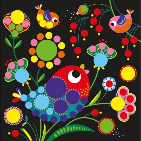 Gommettes rondes 3 ans - My Arts & Crafts - Janod