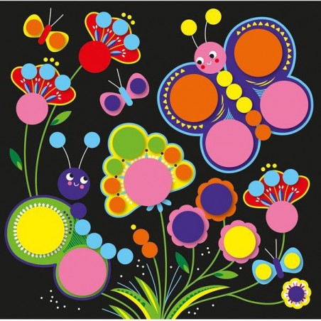 Gommettes rondes 3 ans - My Arts & Crafts - Janod