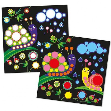 Gommettes rondes 3 ans - My Arts & Crafts - Janod