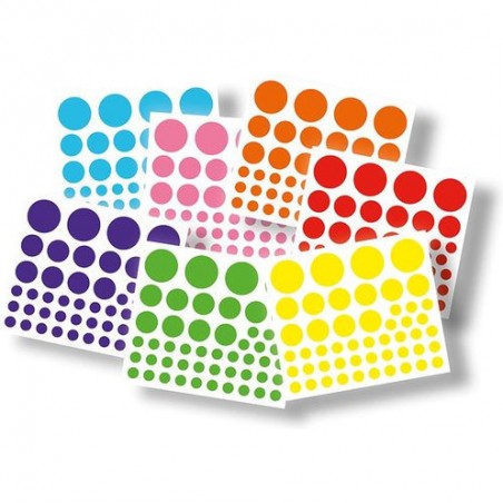 Gommettes rondes 3 ans - My Arts & Crafts - Janod