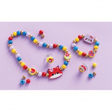 4 bijoux en bois à créer Bois joli - Janod