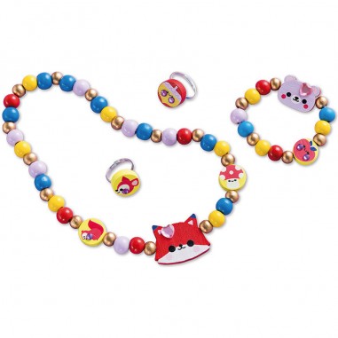 4 bijoux en bois à créer Bois joli - Janod