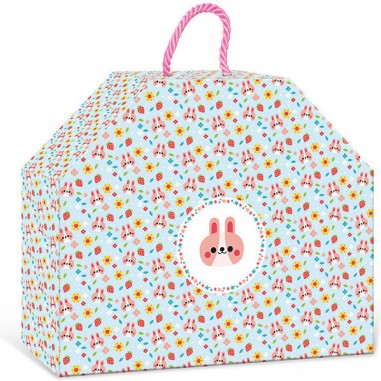 4 bijoux en bois à créer Jardin fleuri - Janod