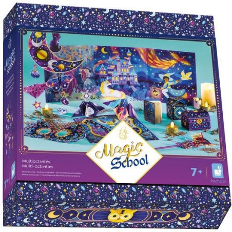 Coffret multi-activités Magic School - Loisirs créatifs - Janod