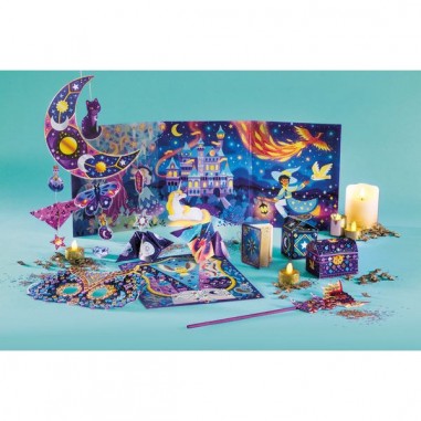 Coffret multi-activités Magic School - Loisirs créatifs - Janod