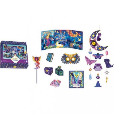 Coffret multi-activités Magic School - Loisirs créatifs - Janod