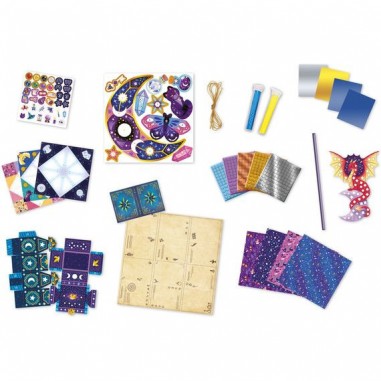 Coffret multi-activités Magic School - Loisirs créatifs - Janod