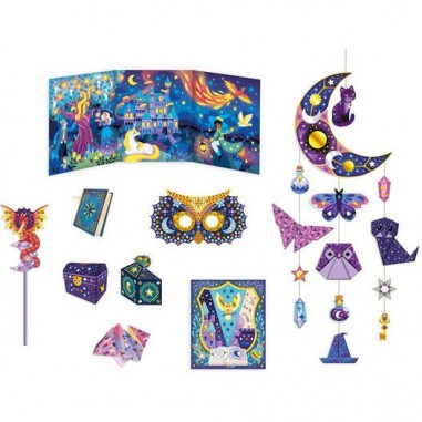 Coffret multi-activités Magic School - Loisirs créatifs - Janod