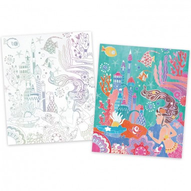 Peinture aquarelle Magic Ocean - Janod