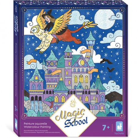 Peinture aquarelle Magic School - Janod