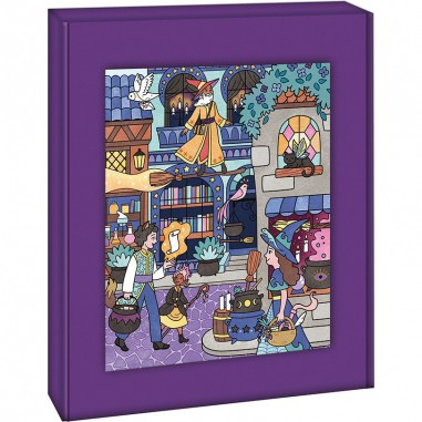 Peinture aquarelle Magic School - Janod