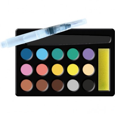 Peinture aquarelle Magic School - Janod