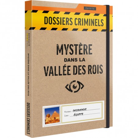 Dossiers Criminels - Mystère Dans La Vallée Des Rois - Jeux de société - Platonia Games