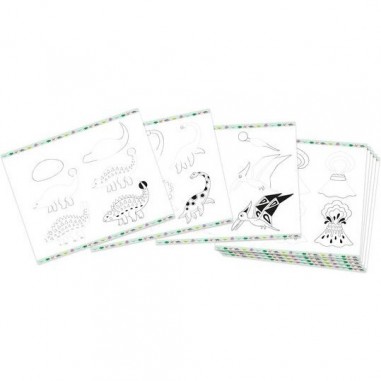 Step by step Drawing Dinos - Loisirs créatifs - Janod