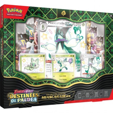 Coffret Collection Premium Palmaval EV4.5 Destinées de Paldea - Pokémon