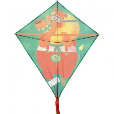 Cerf-volant enfant dès 5 ans - Cerf-volant lion - Janod